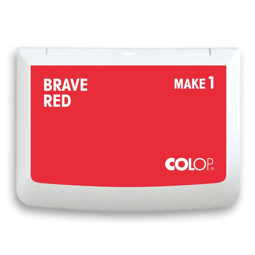 COLOP Stempelkissen MAKE 1 brave red 90x50mm