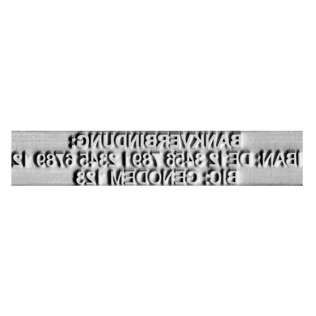 Textplatte Trodat Printy 4918 Textplatte Trodat Printy 4918