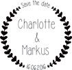 Holzstempel Save the date 4 Vorschau Holzstempel Save the date 4 Vorschau