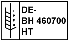 IPPC Stempel 100x60 mm 