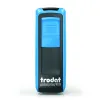 Trodat Pocket Printy 9511 - eco schwarz/himmelblau