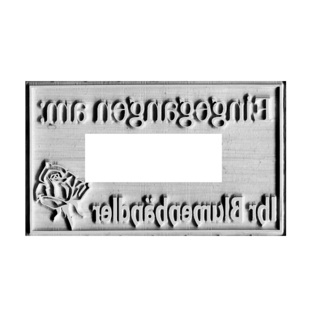 Ersatzstempelplatte Trodat 5460 Ersatzstempelplatte Trodat 5460