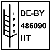 IPPC Stempel 60x60 mm 