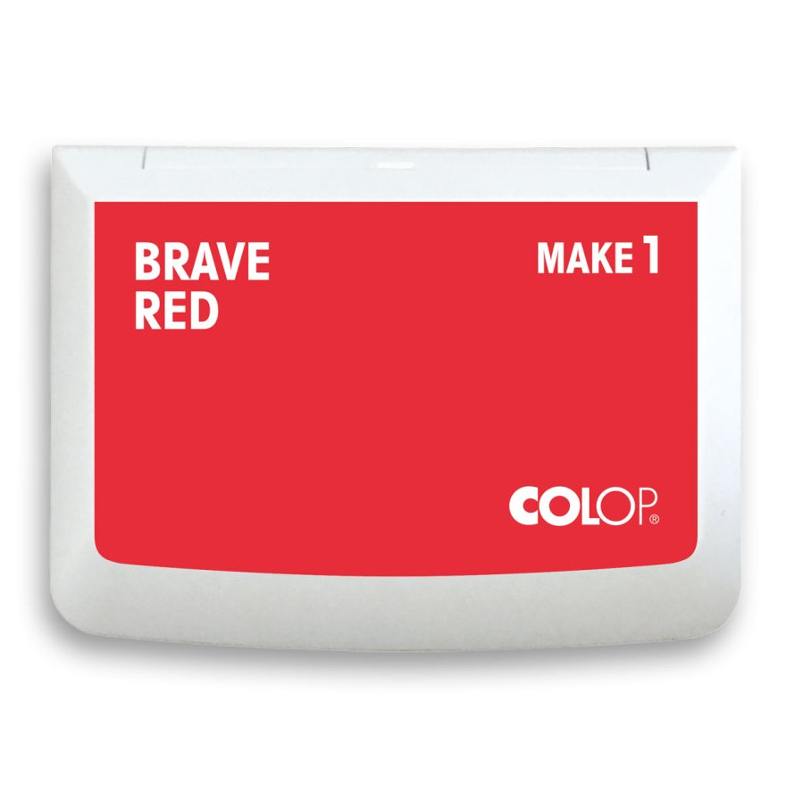 COLOP Stempelkissen MAKE 1 brave red 90x50mm
