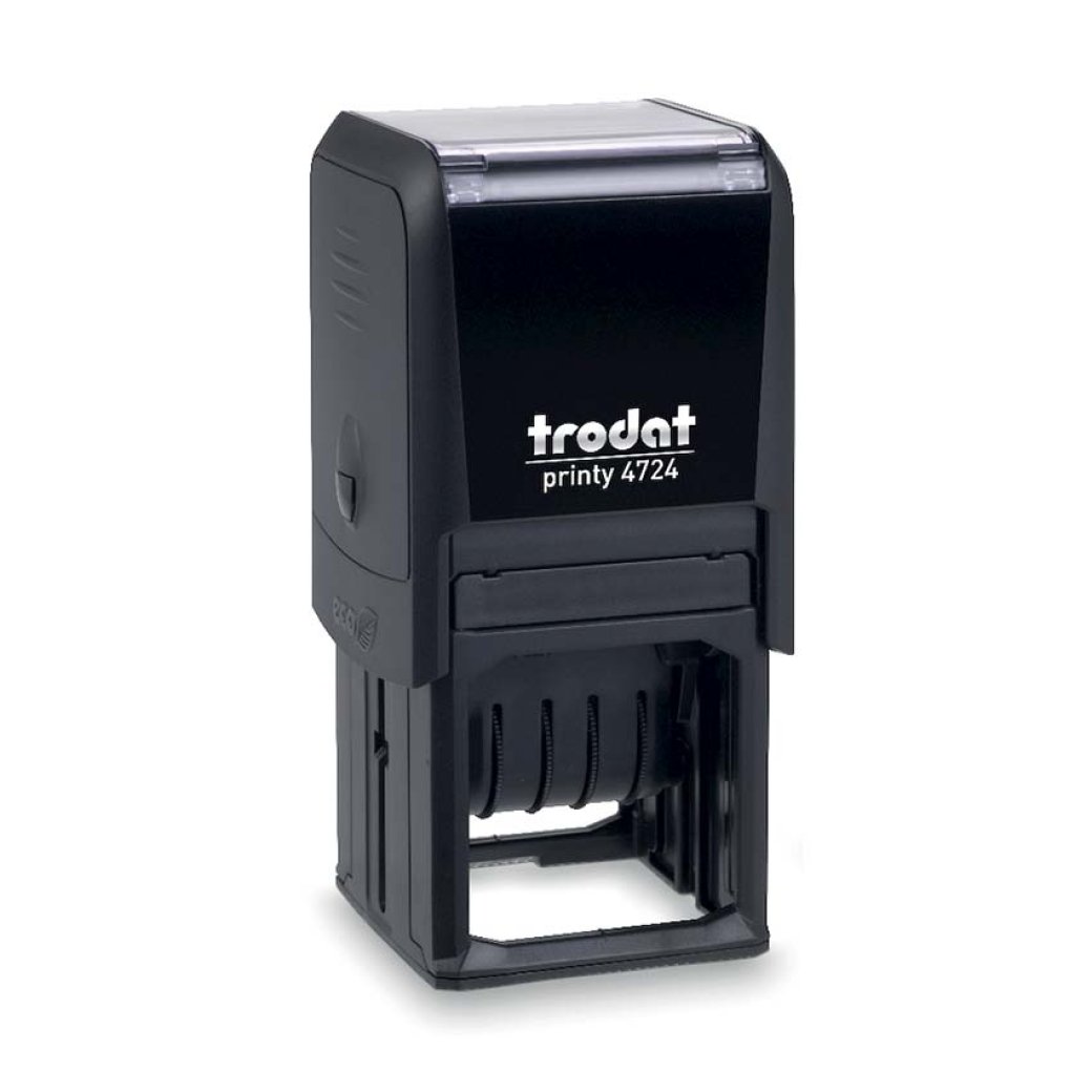 Printy Dater 4724 grau-schwarz - schwarz