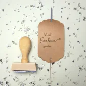 Holzstempel Funken