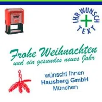 Stempel MCI Weihnachten rot
