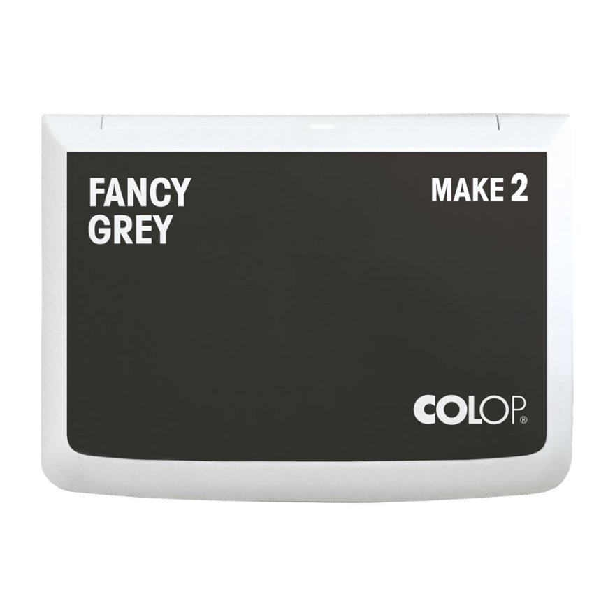 COLOP Stempelkissen MAKE 2 fancy grey 110x70mm COLOP Stempelkissen MAKE 2 fancy grey 110x70mm