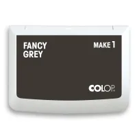 COLOP Stempelkissen MAKE 1 fancy grey 90x50mm COLOP Stempelkissen MAKE 1 fancy grey 90x50mm