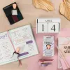trodat® Creative Mini + Kissen Set - Zierleisten (Pastell Creme)