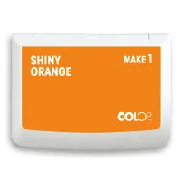 COLOP Stempelkissen MAKE 1 shiny orange 90x50mm COLOP Stempelkissen MAKE 1 shiny orange 90x50mm