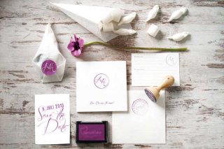 Heiraten mit eigenem Logo