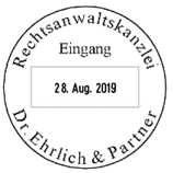 Ersatzstempelplatte 54045