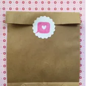 Holzstempel Herzbubbel