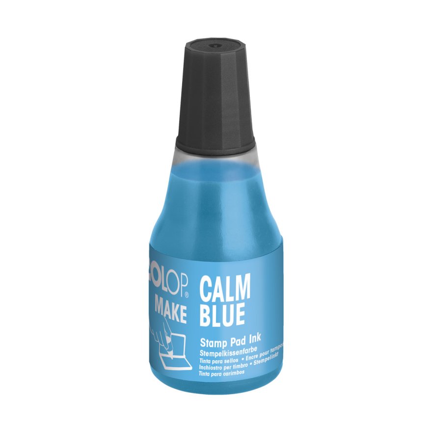 COLOP Make Nachfülltinte - calm blue - 25ml COLOP Make Nachfülltinte - calm blue - 25ml