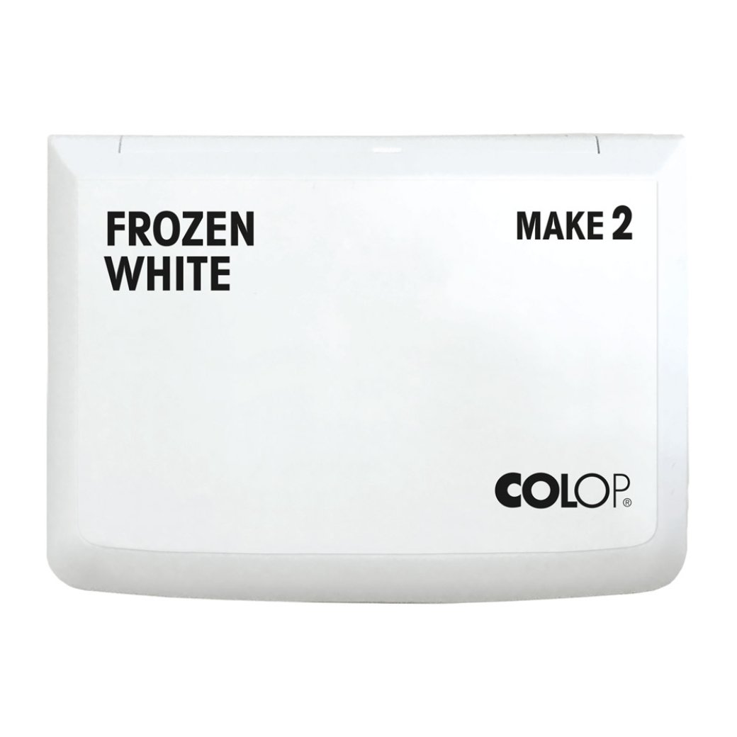 COLOP Stempelkissen MAKE 2 frozen white 110x70mm COLOP Stempelkissen MAKE 2 frozen white 110x70mm