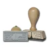 Holzstempel 50x20 mm eckig