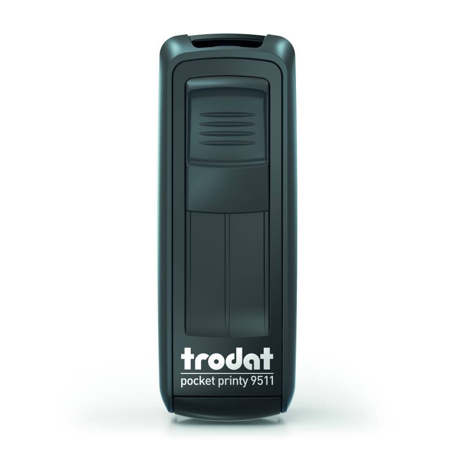 Produktbild Trodat Pocket Printy 9511 schwarz - eco schwarz/eco schwarz