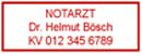 Ersatzplatte Trodat Mobile Printy 9411 - Vorschau