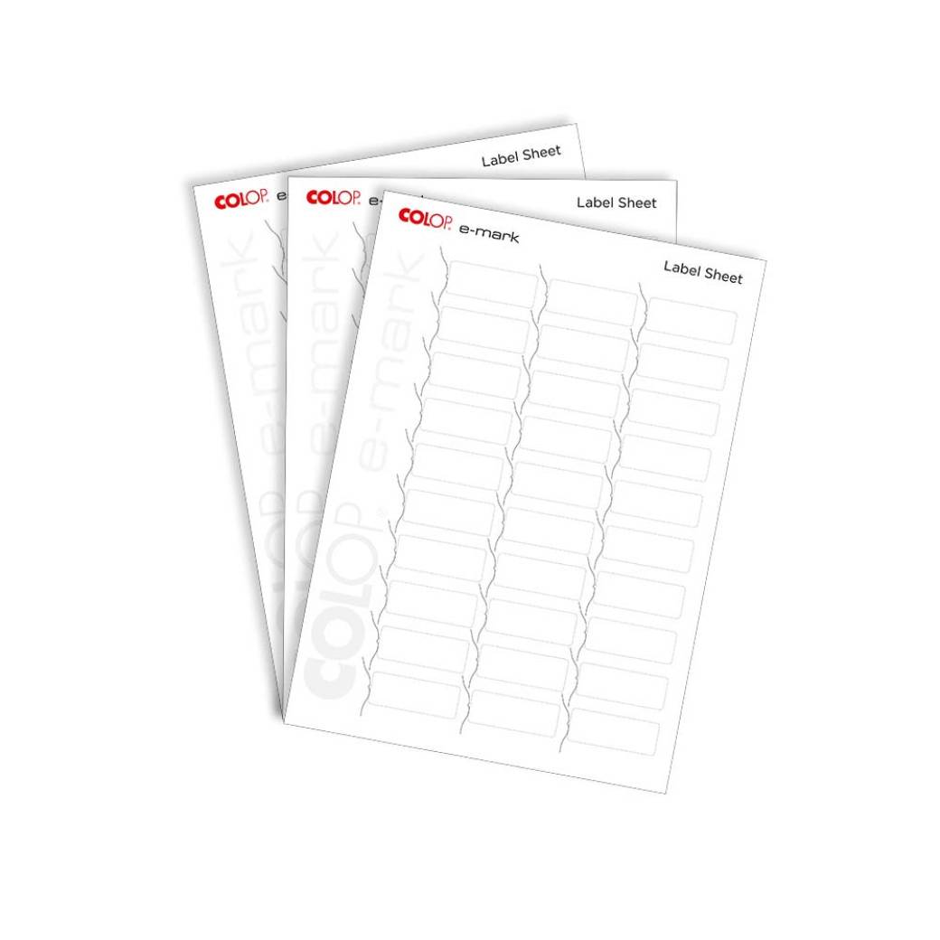 Etiketten Colop E-Mark Etiketten Colop E-Mark