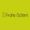 Holzstempel Frohe Ostern