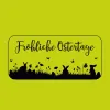 Holzstempel Fröhliche Ostertage
