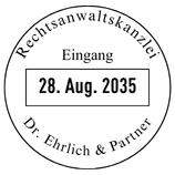 Ersatzstempelplatte 54045 Ersatzstempelplatte 54045